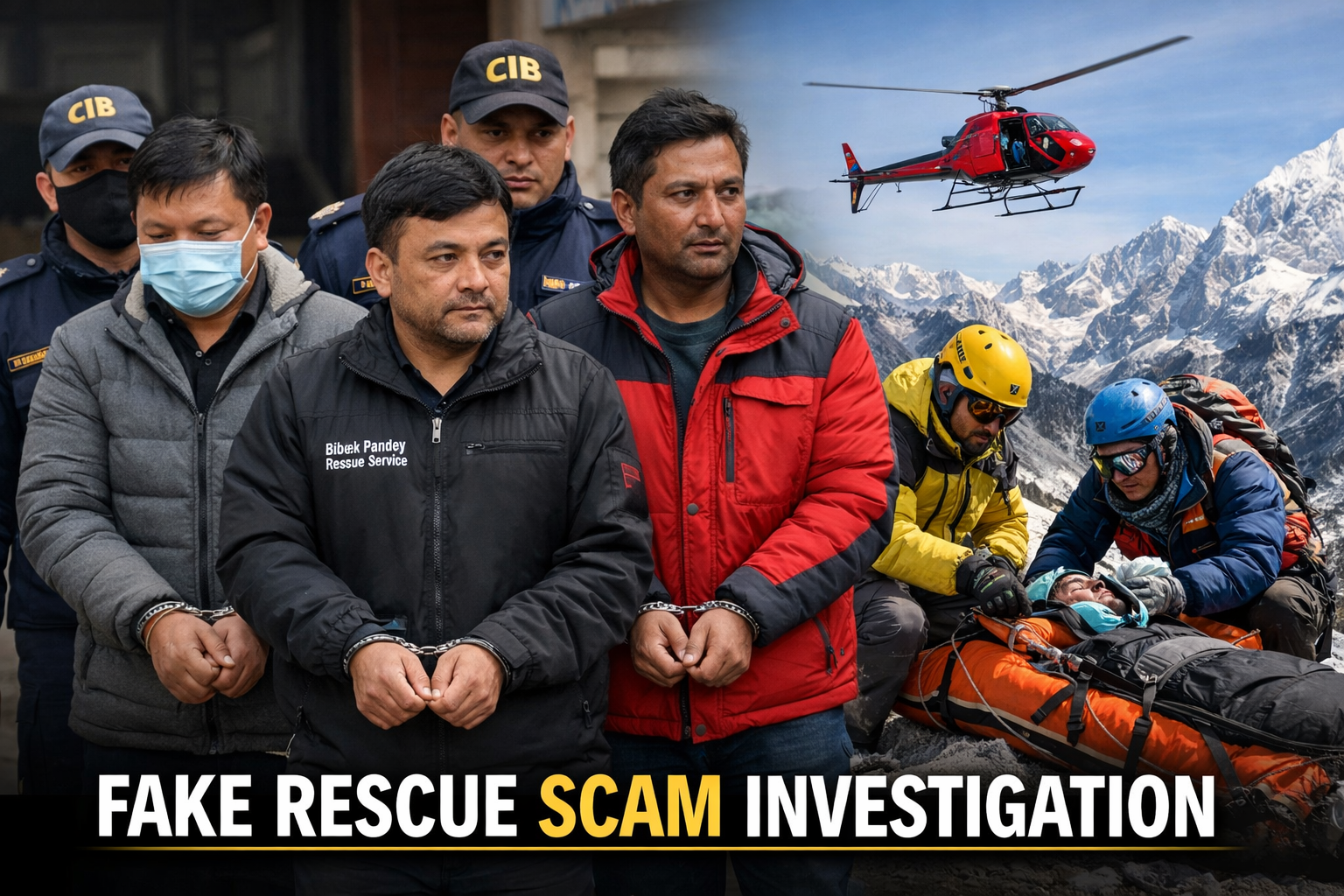 Nepal Police Arrest Travel Company Operators Over Fake Rescue Scam