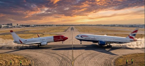 Norwegian Air Forced to Fly British Airways Logo After Heartbreaking World Cup Defeat